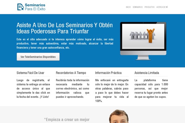 seminariosparaelexito.com site used S