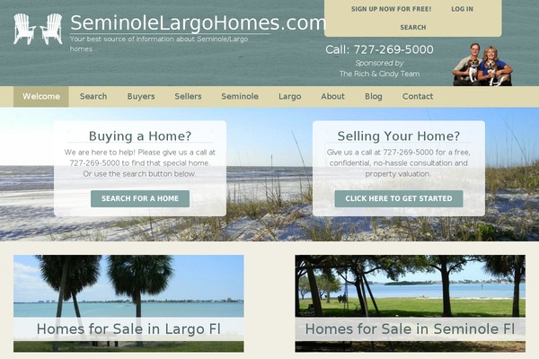 seminolelargohomes.com site used Beachhomes