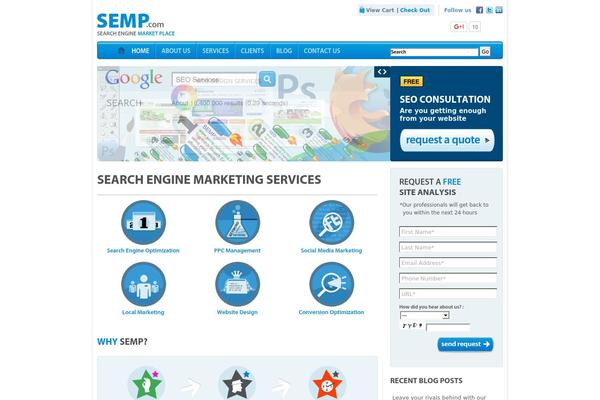 semp.com site used Semp