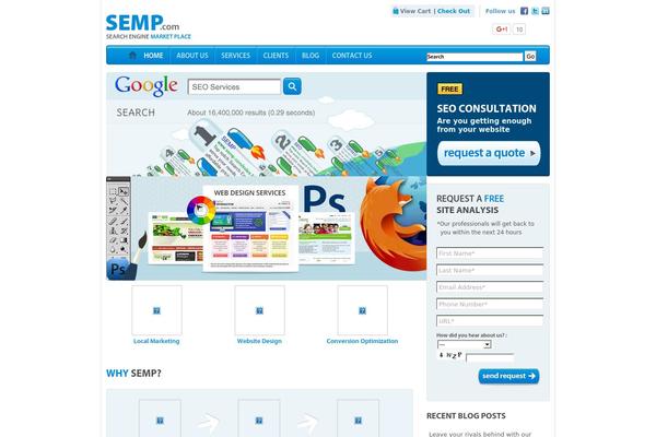 semp.net site used Semp