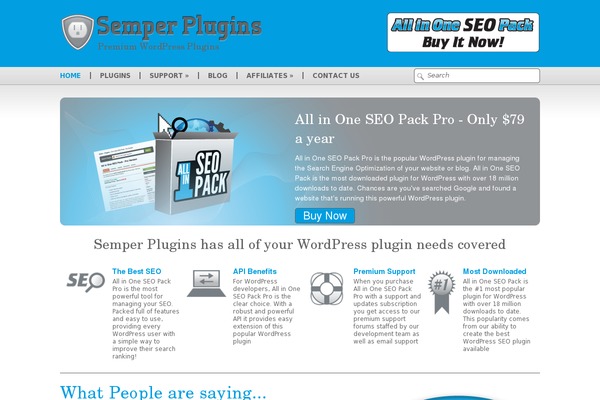 semperplugins.com site used Aioseo-theme