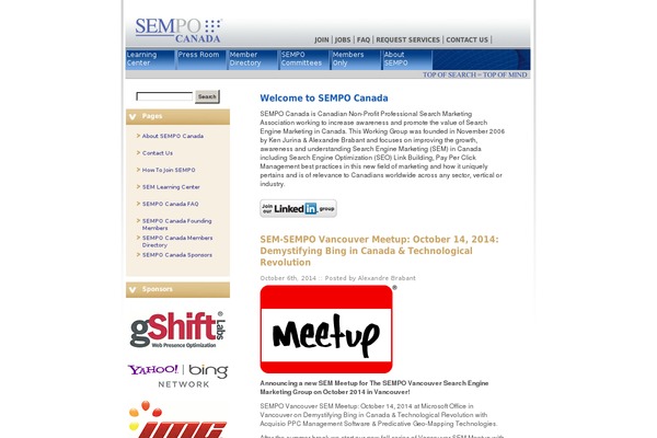 sempo.ca site used Sempo