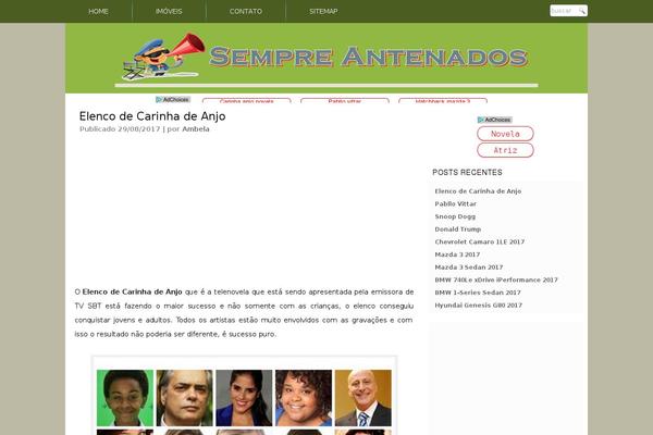 sempreantenados.com site used Sempreantenados