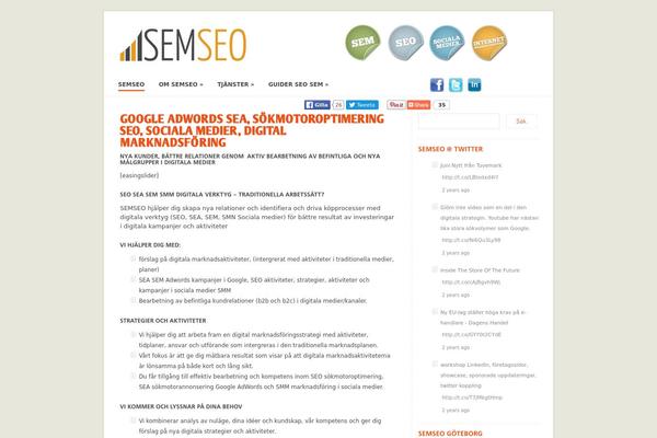 semseo.se site used Semseo