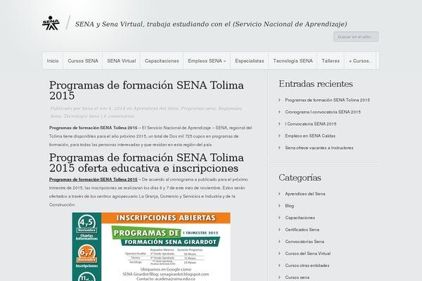 sena-virtual.co site used Sena-virtual