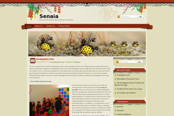 SpringFestival theme site design template sample