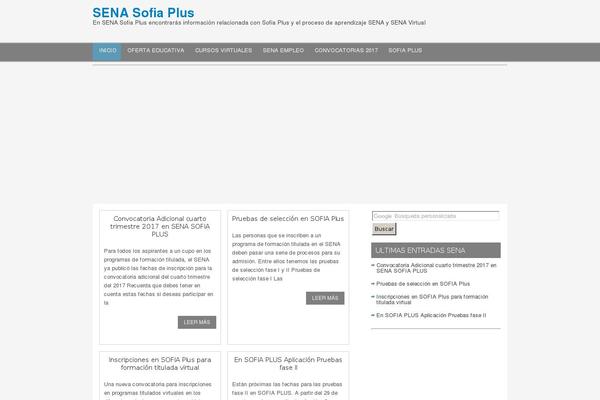 senasofiaplus.org site used Senaorg