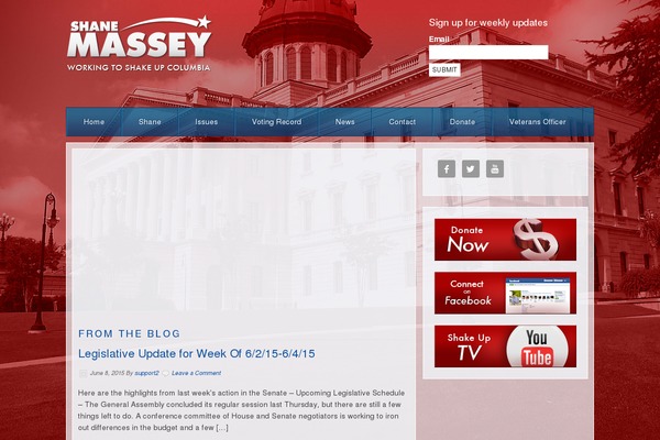 senatormassey.com site used Push-challenger