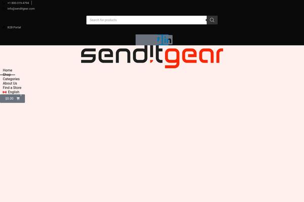 senditgear.com site used Sportie