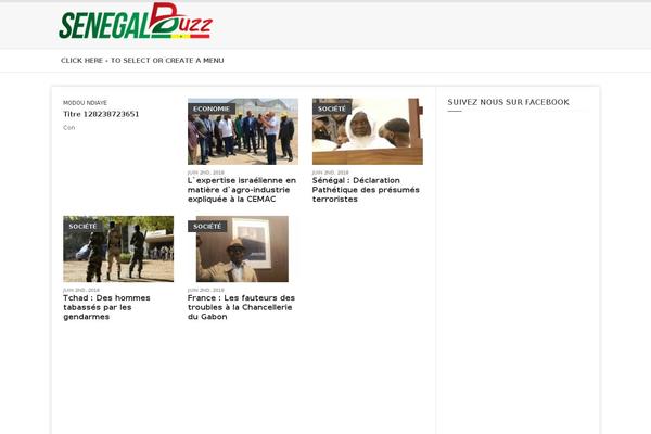 senegalbuzz.com site used NewsMag