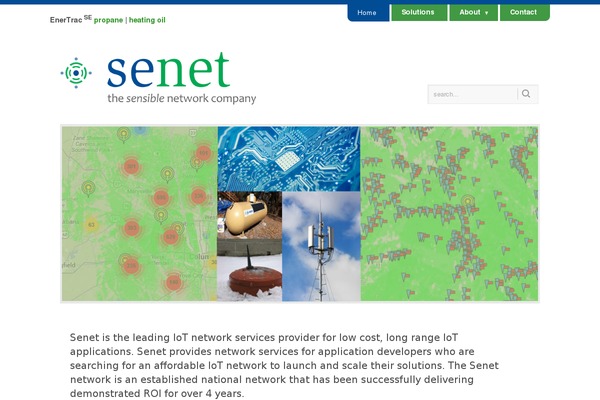 senetco.com site used Site