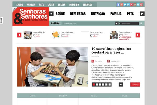 senhorasesenhores.com site used Rojo