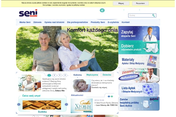 seni.pl site used Seni
