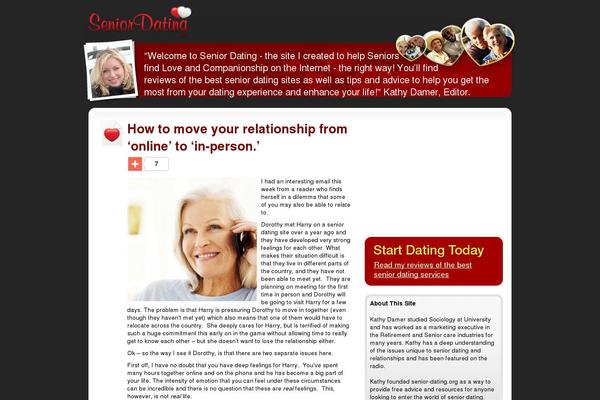 senior-dating.org site used Senior-dating