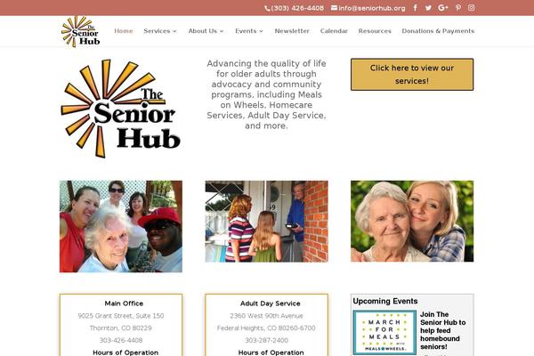 seniorhub.org site used Charityfoundation-child2