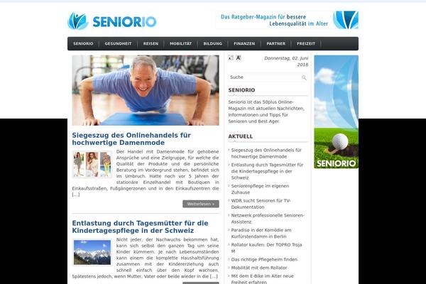 seniorio.de site used Seniorio
