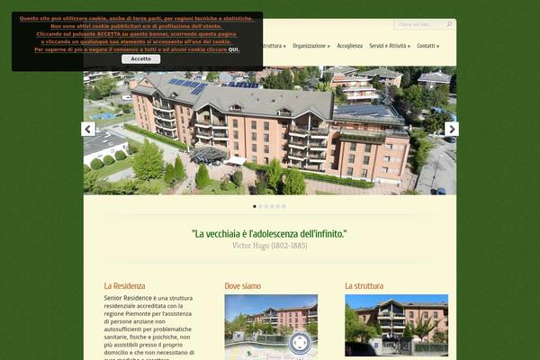 Chameleon theme site design template sample