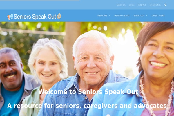 seniorsspeakout.org site used Communitycenter