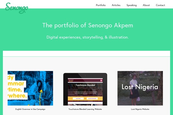 senongo.net site used Senongo-v9