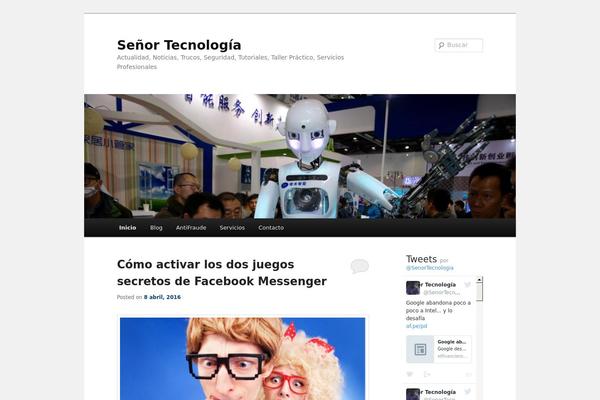 Twenty Eleven theme site design template sample