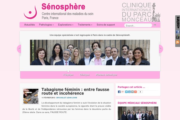 senosphere.com site used Delegate