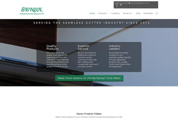 Divi theme site design template sample