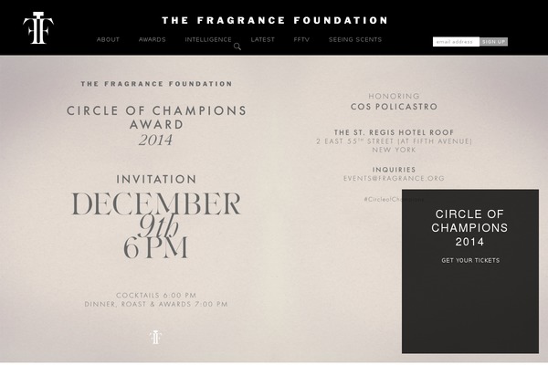Site using Fragrance plugin