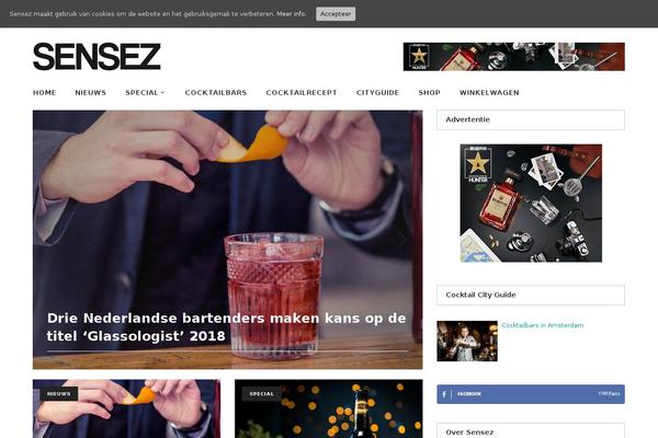 sensez.nl site used Sensez-child