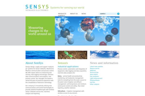 sensys.co.nz site used Sensys