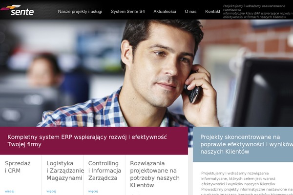 sente.pl site used Sente