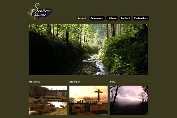 Photoria theme site design template sample