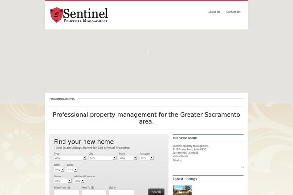 Realestate_3 theme site design template sample