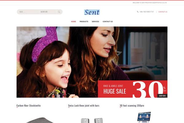 Porto theme site design template sample