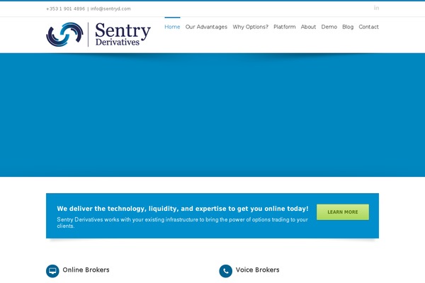 sentryderivatives.com site used Sentryderivatives