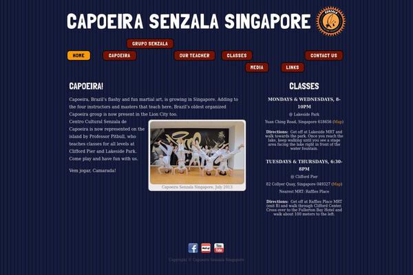 Headway theme site design template sample