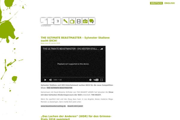 seo-entertainment.de site used Seodesign