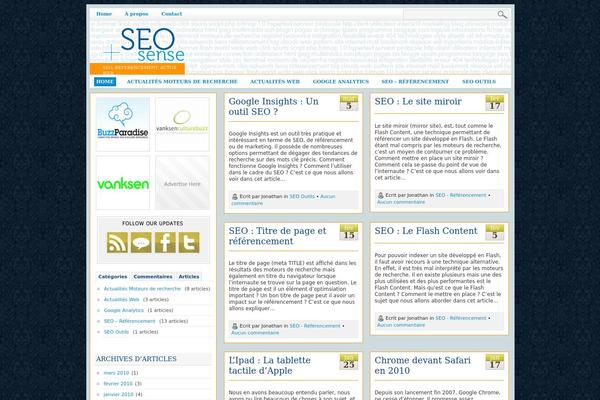 seo-sense.fr site used Seosense
