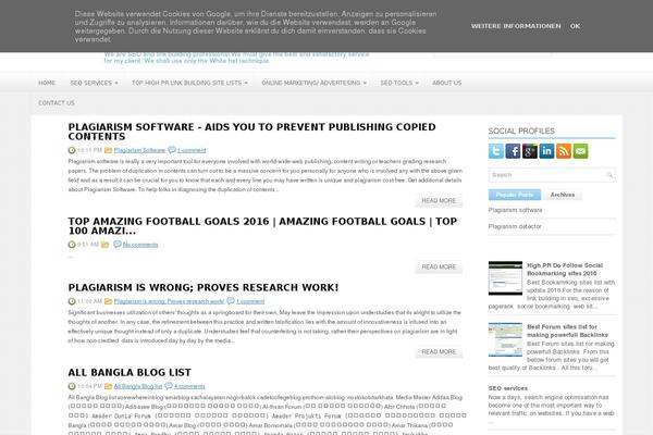 seo24services.blogspot.com site used Techtunes-melody