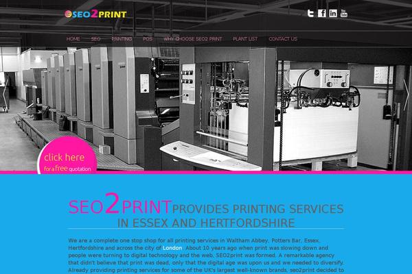 seo2print.com site used Seo2print