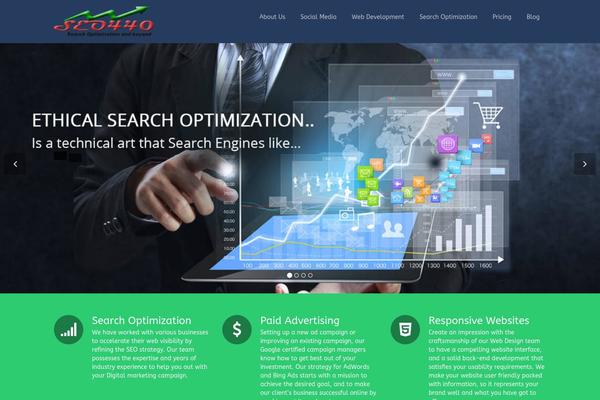 seo440.com site used Astra