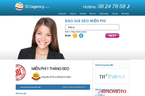 seoagency.com.vn site used Seoagency