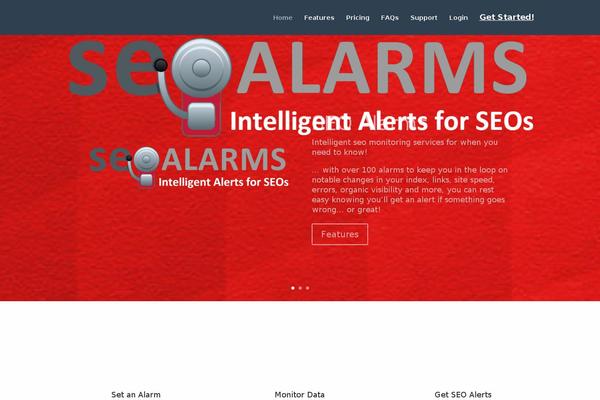 seoalarms.com site used Seoalarms-divi-child