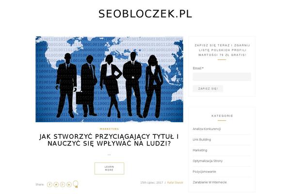 seobloczek.pl site used Blog Explorer