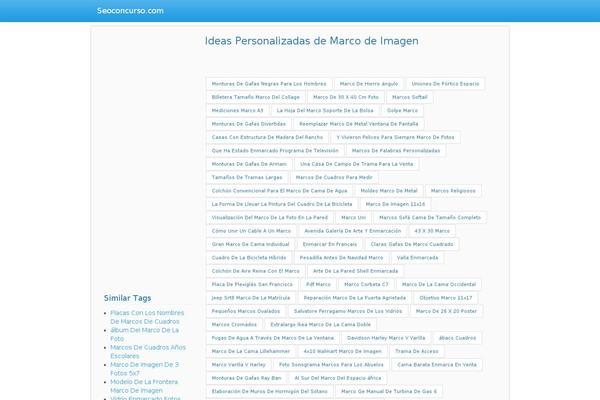 Sugar and Spice theme site design template sample