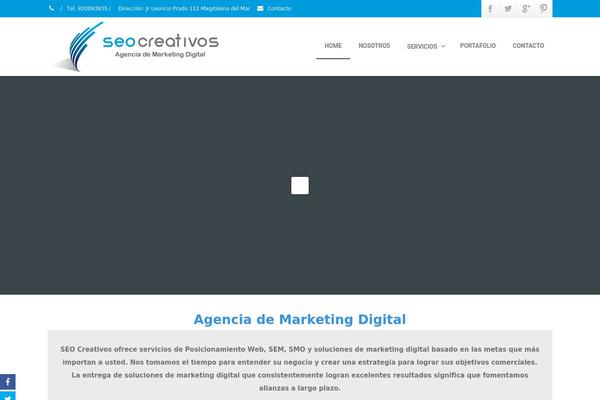 seocreativos.com site used Seocreativos