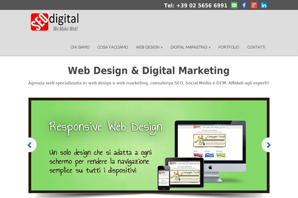 BizWay theme site design template sample