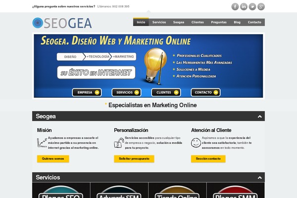 escalation theme websites examples