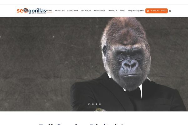 Jupiter theme site design template sample