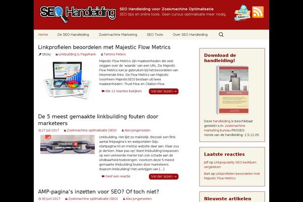 seohandleiding.nl site used Seo-handleiding
