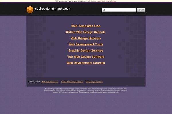 Rambo theme site design template sample